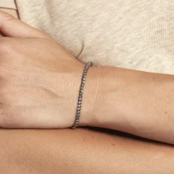 Bracelet Lennah Argent Blanc