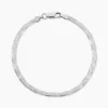 Bracelet Leonte Argent Blanc