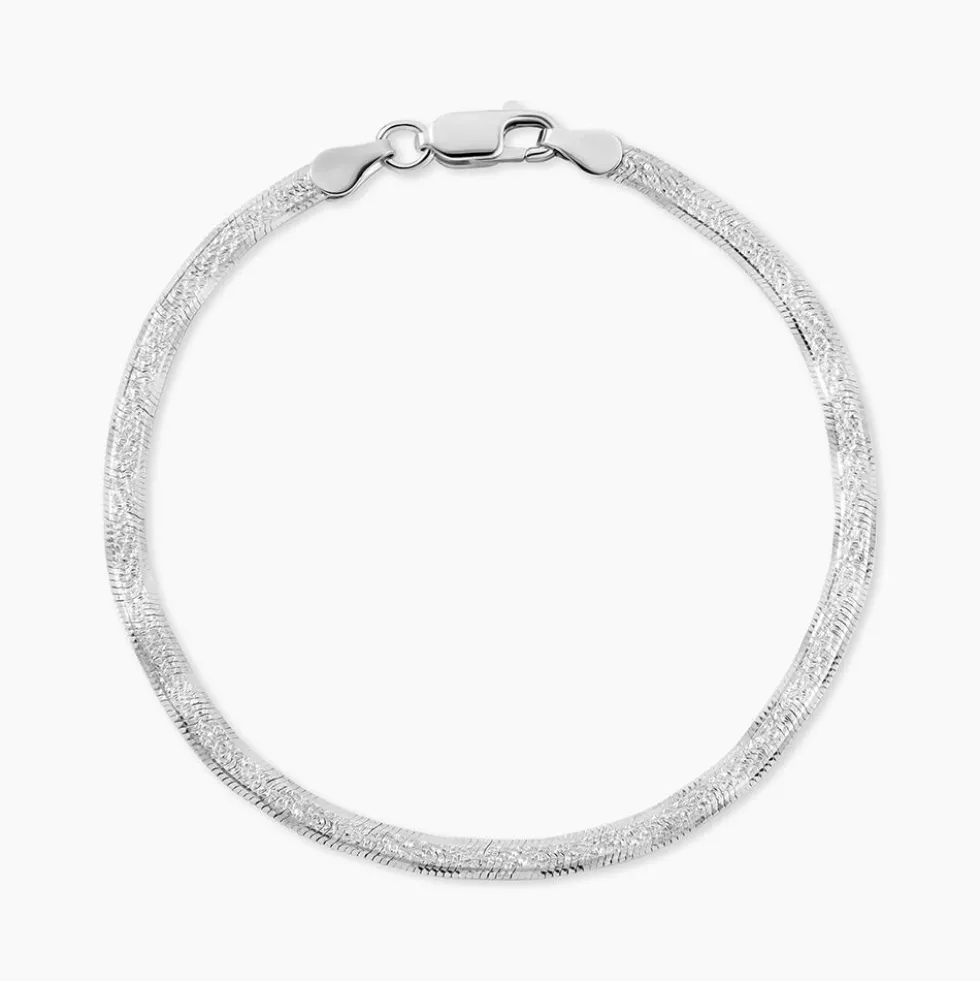 Bracelet Leonte Argent Blanc
