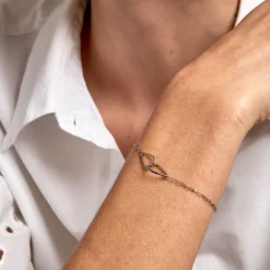 Bracelet Les Inseparables Argent Blanc