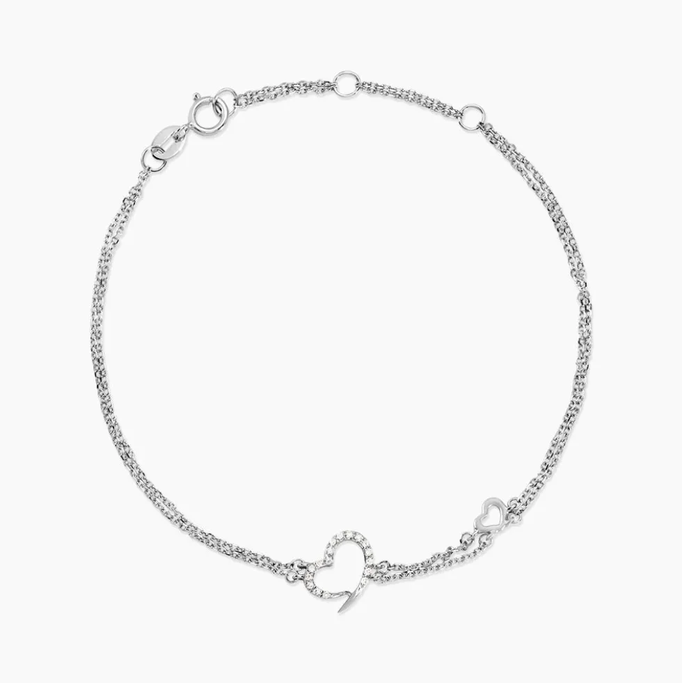 Bracelet Louise Or Blanc Diamant