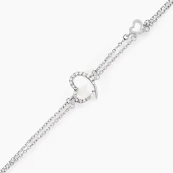 Bracelet Louise Or Blanc Diamant