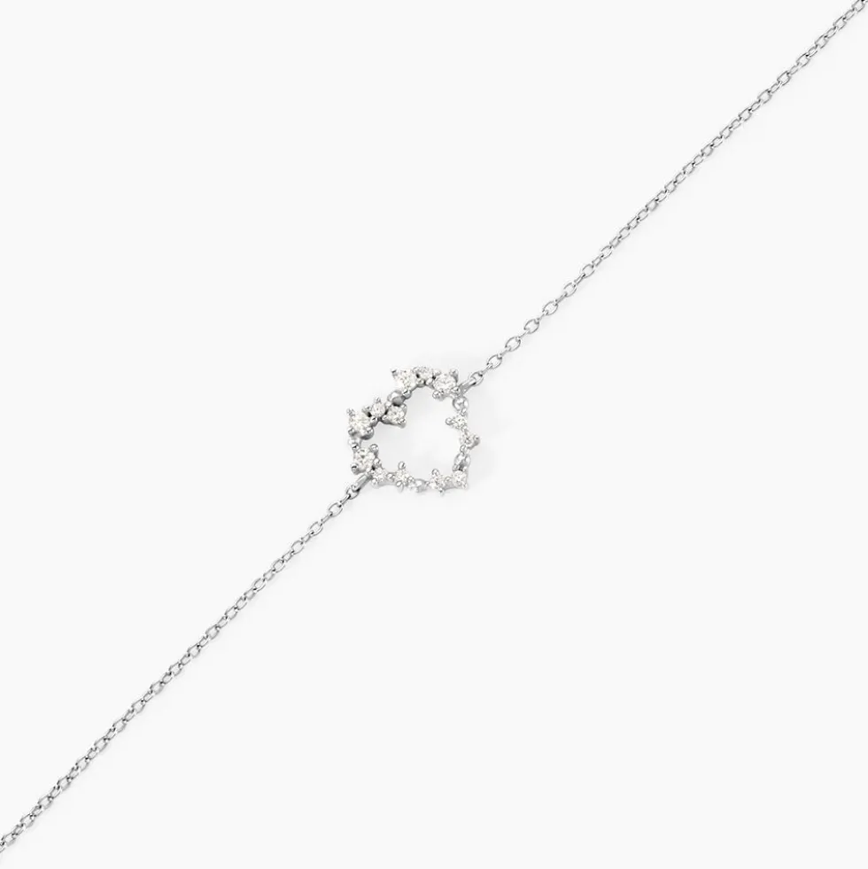 Bracelet Lovella Argent Blanc Oxyde De Zirconium