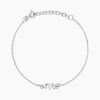 Bracelet Lovella Argent Blanc Oxyde De Zirconium