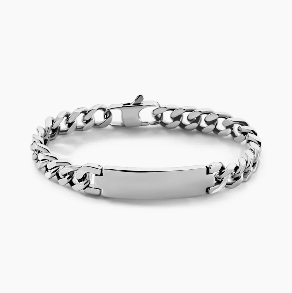 Bracelet Ludo Acier Blanc