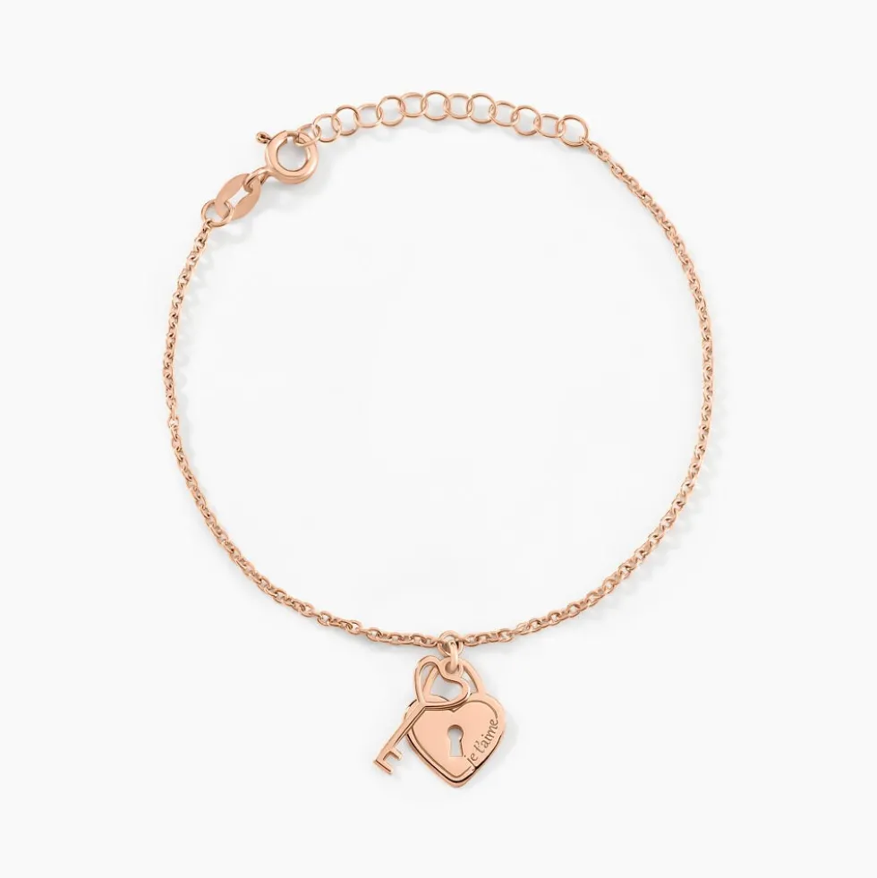 Bracelet Lyov Argent Rose