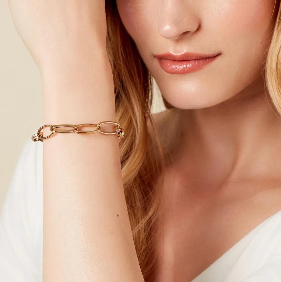 Bracelet Lyvie Acier Doré