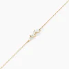 Bracelet Madelia Or Jaune Oxyde De Zirconium