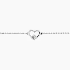 Bracelet Mahira Argent Blanc Oxyde De Zirconium