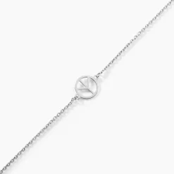 Bracelet Mahli Argent Blanc