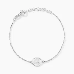 Bracelet Mahli Argent Blanc