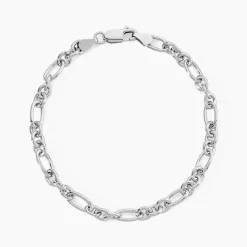 Bracelet Maille Camiorica Argent Blanc