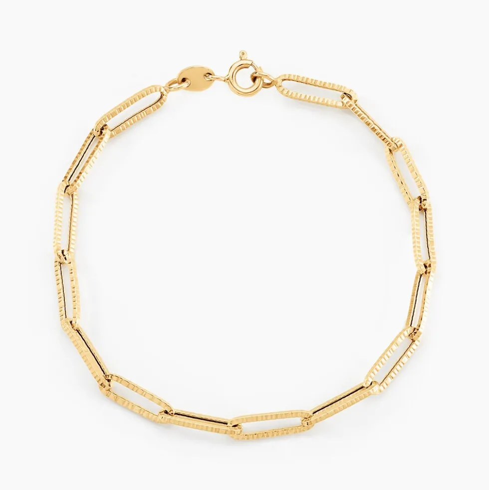 Bracelet Mainchin Or Jaune