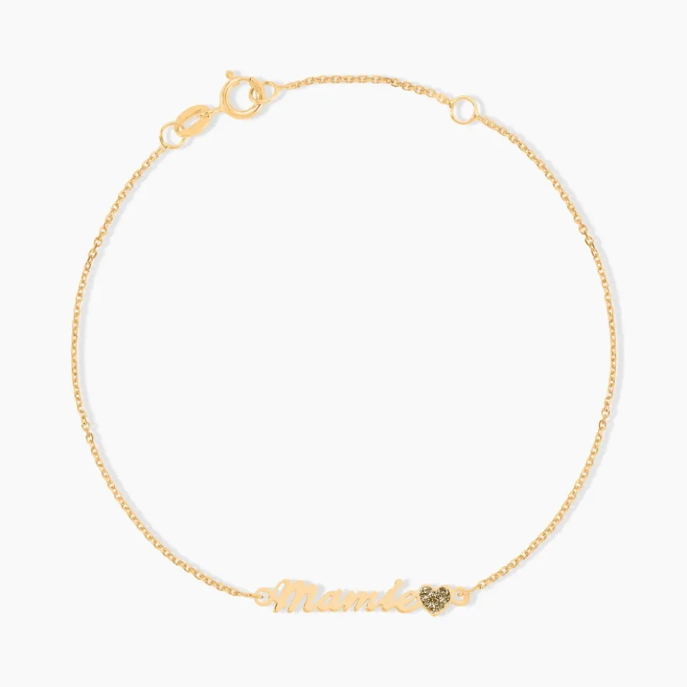 Bracelet Mamie Or Jaune