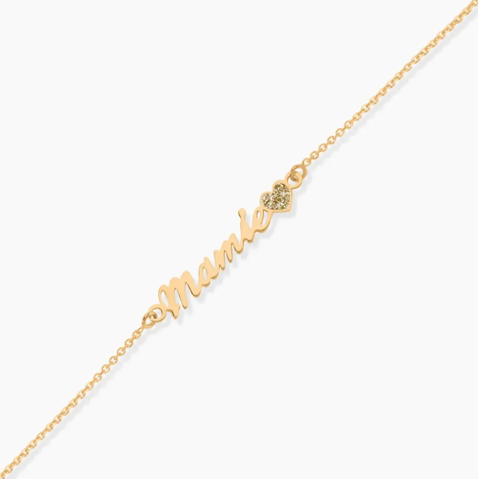 Bracelet Mamie Or Jaune