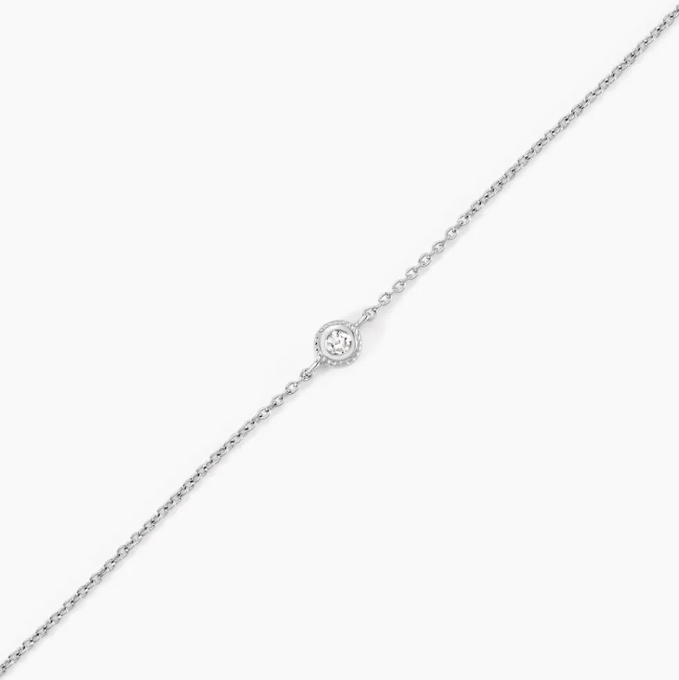Bracelet Marciana Argent Blanc Oxyde De Zirconium