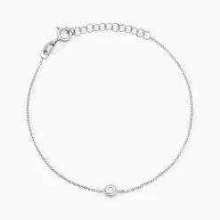 Bracelet Marciana Argent Blanc Oxyde De Zirconium