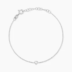 Bracelet Marciana Argent Blanc Oxyde De Zirconium