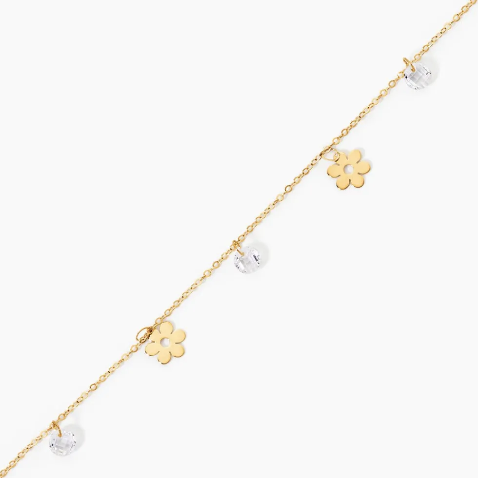 Bracelet Marganita Or Jaune Oxyde De Zirconium