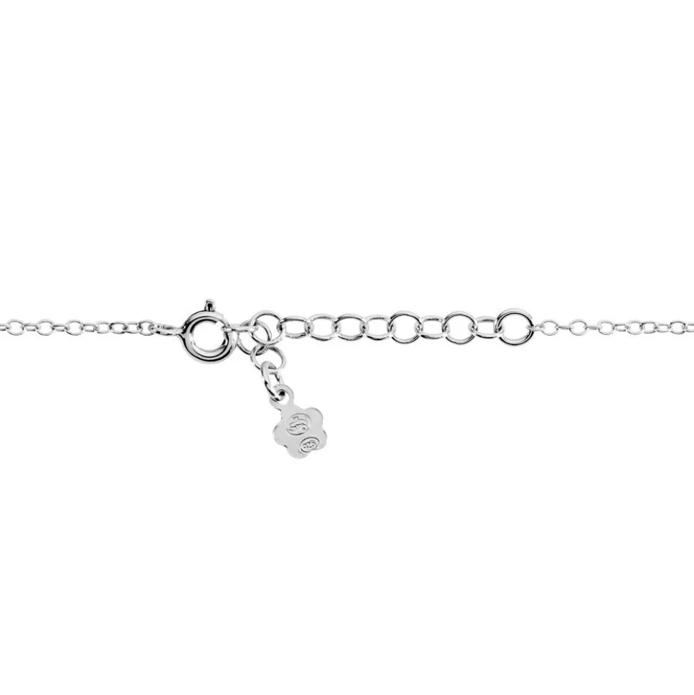 Bracelet Margotte Argent Blanc