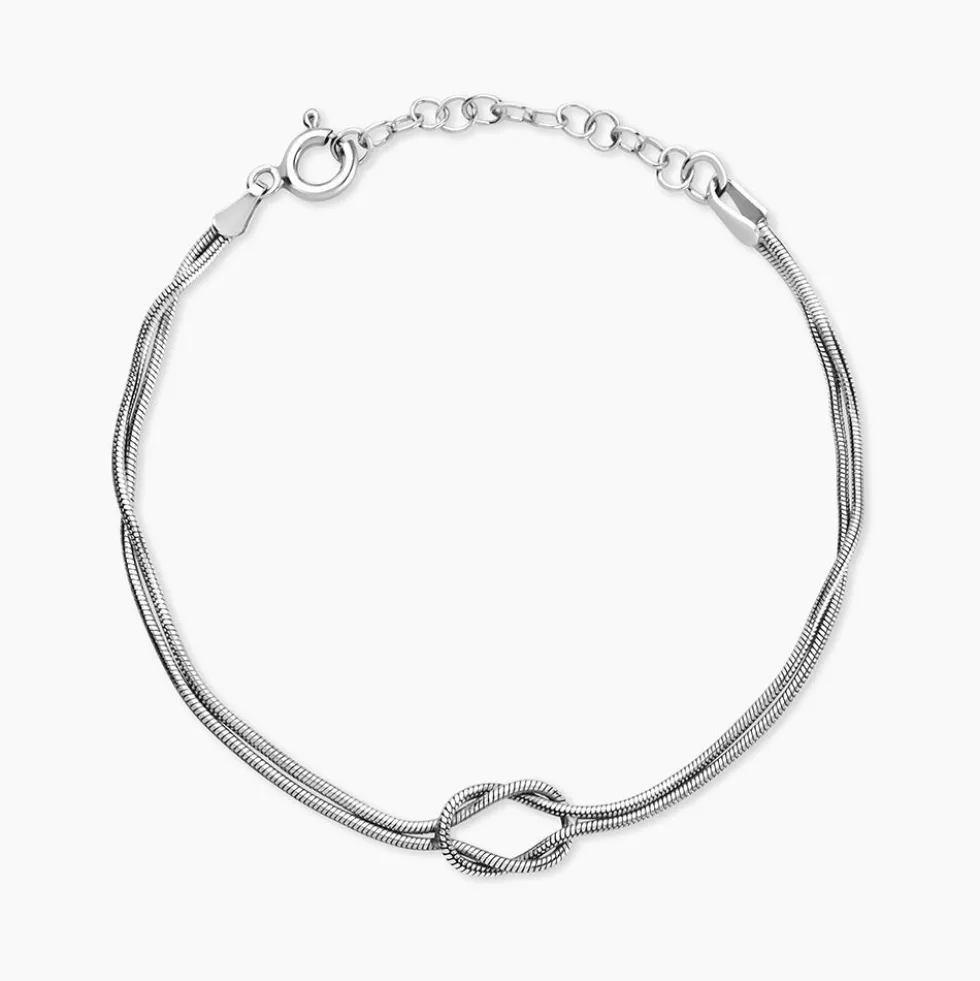 Bracelet Mariana Argent Blanc