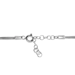 Bracelet Mariana Argent Blanc