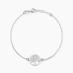 Bracelet Marijan Argent Blanc