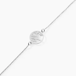 Bracelet Marijan Argent Blanc