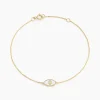 Bracelet Matiasma Or Jaune Nacre Diamant