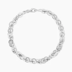 Bracelet Mayan Argent Blanc