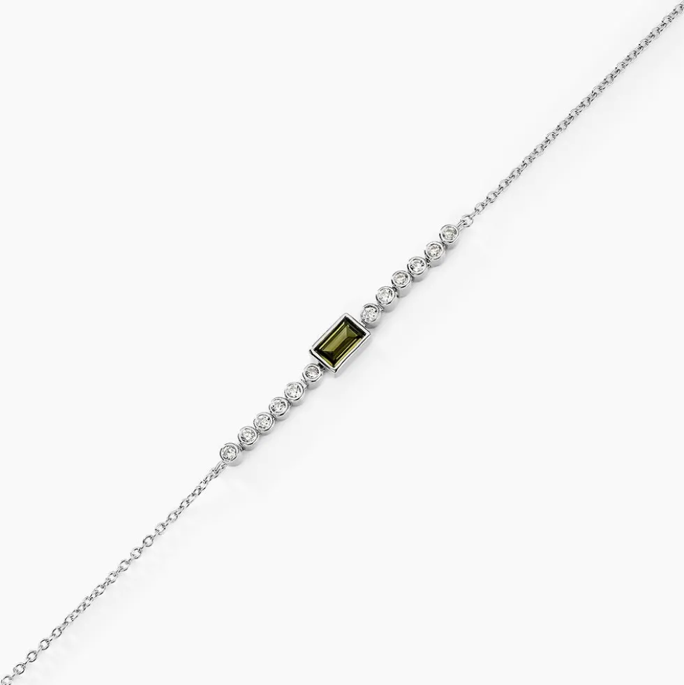 Bracelet Mayfair Argent Blanc Oxyde De Zirconium