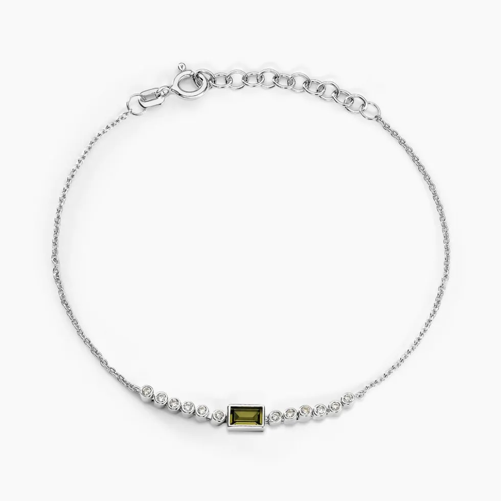 Bracelet Mayfair Argent Blanc Oxyde De Zirconium