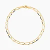 Bracelet Mayson Or Jaune Maille Cheval