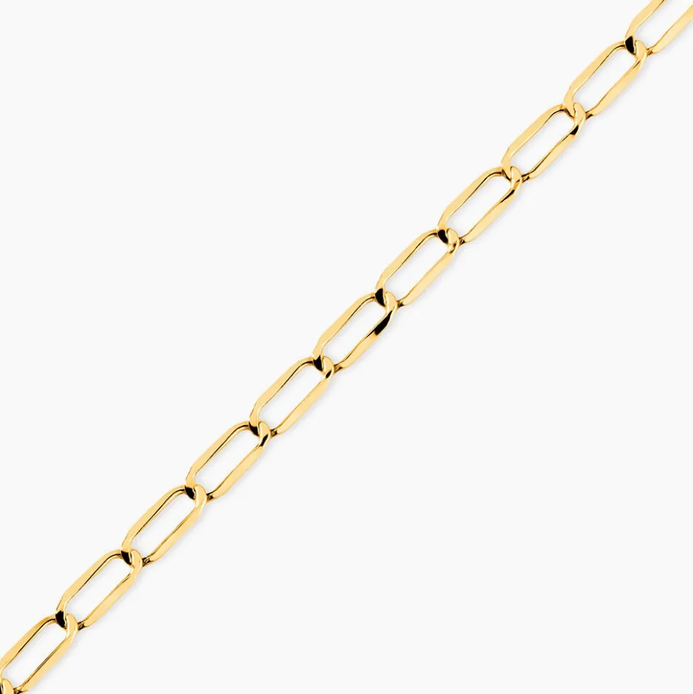 Bracelet Mayson Or Jaune Maille Cheval