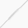 Bracelet Melineeargent Blanc Oxyde De Zirconium