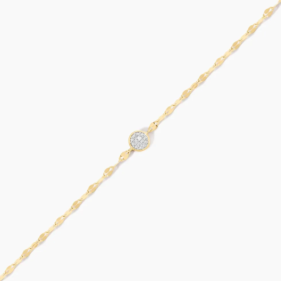 Bracelet Merideth Or Jaune Diamant