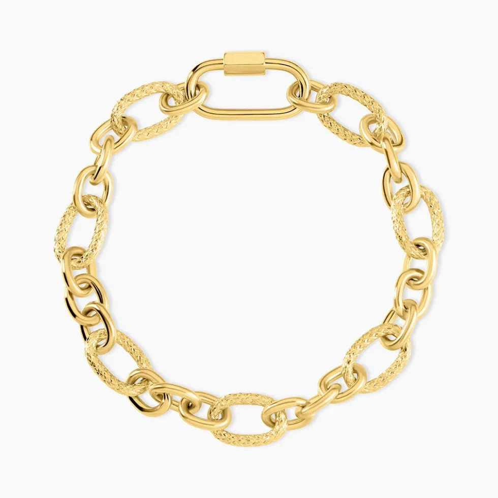 Bracelet Merrilyn Acier Doré