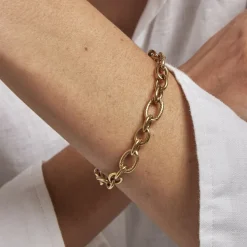 Bracelet Merrilyn Acier Doré