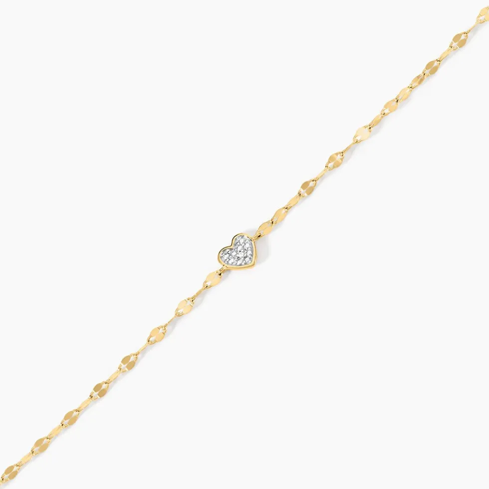 Bracelet Michiko Or Jaune Diamant