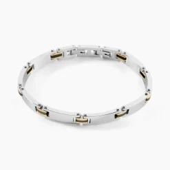 Bracelet Métal Acier Tricolore