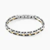 Bracelet Métal Acier Tricolore