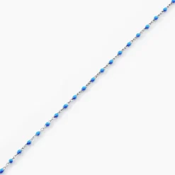 Bracelet Muguette Argent Blanc