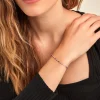 Bracelet Myliane Argent Blanc
