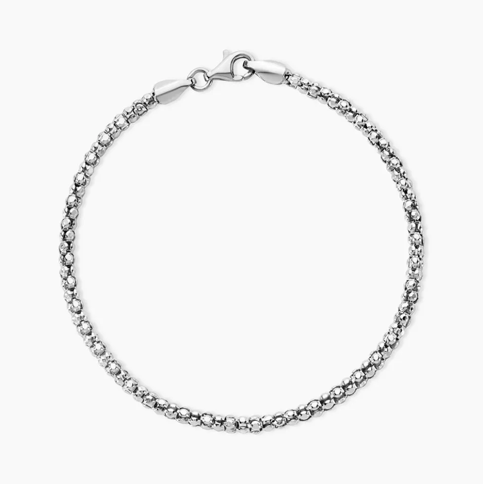 Bracelet Nahila Argent Blanc