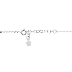 Bracelet Naleen Argent Blanc