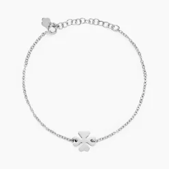 Bracelet Naomie Argent Blanc
