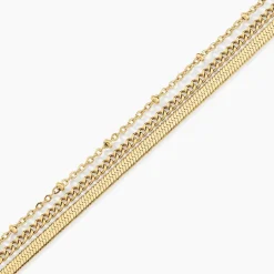 Bracelet Neva Acier Jaune