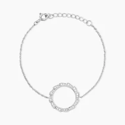 Bracelet Nevada Argent Blanc Oxyde De Zirconium