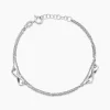 Bracelet Noelle Argent Blanc