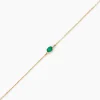 Bracelet Opeyemi Or Jaune Emeraude Diamant
